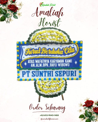 Papan Bunga Duka di Juwiring