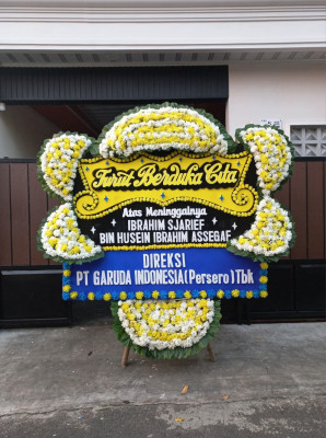 Papan Bunga Duka di Juwiring